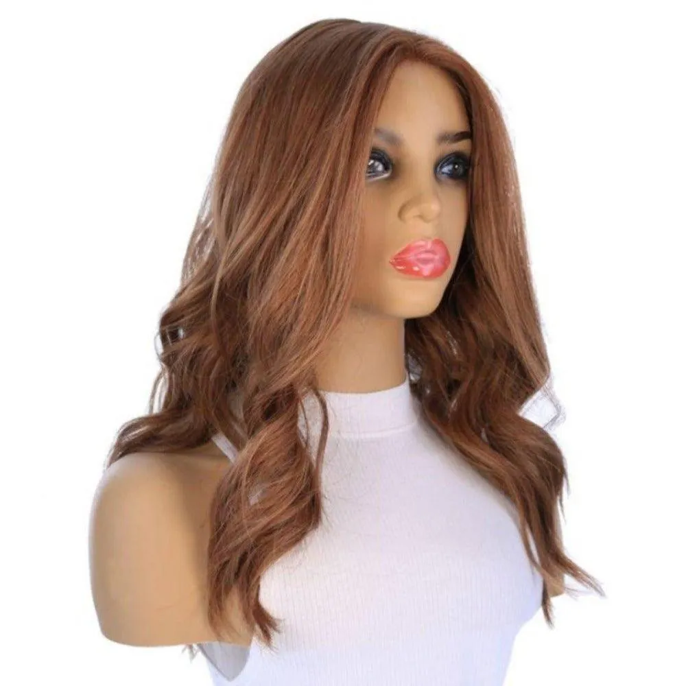 22" Reese Silk Top Wig Strawberry Blonde
