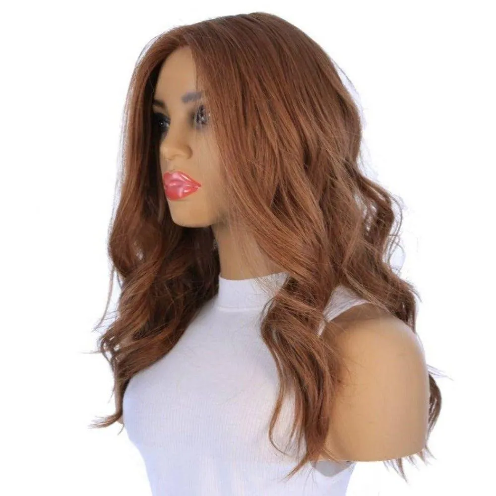 22" Reese Silk Top Wig Strawberry Blonde