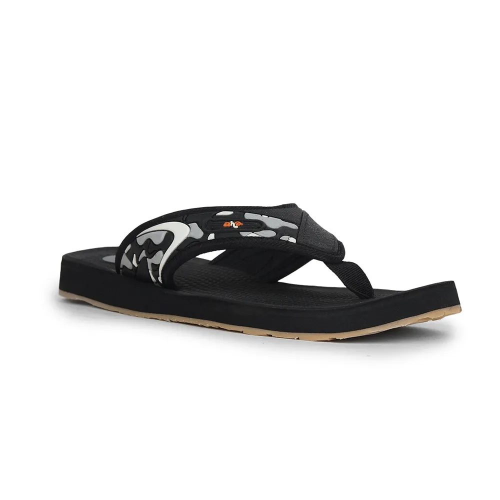 A-HA Black Casual Slipper For Men ANCO-7 By Liberty