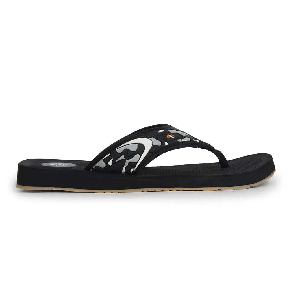 A-HA Black Casual Slipper For Men ANCO-7 By Liberty