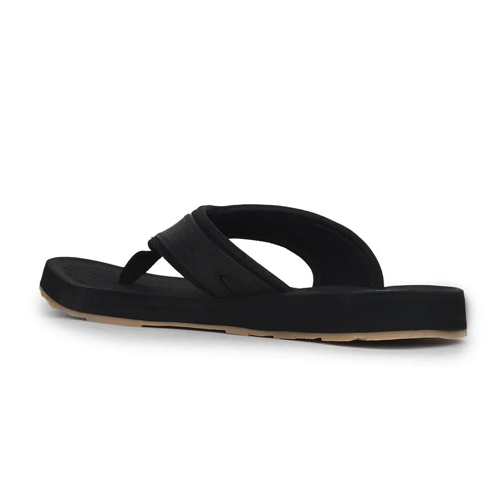 A-HA Black Casual Slipper For Men ANCO-7 By Liberty