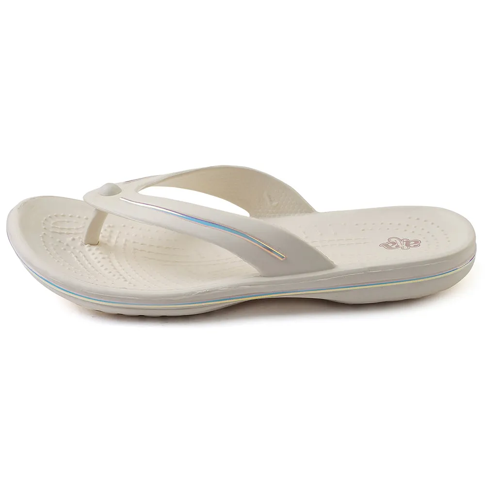 A-HA Off White Casual Slipper For Women MINY By Liberty