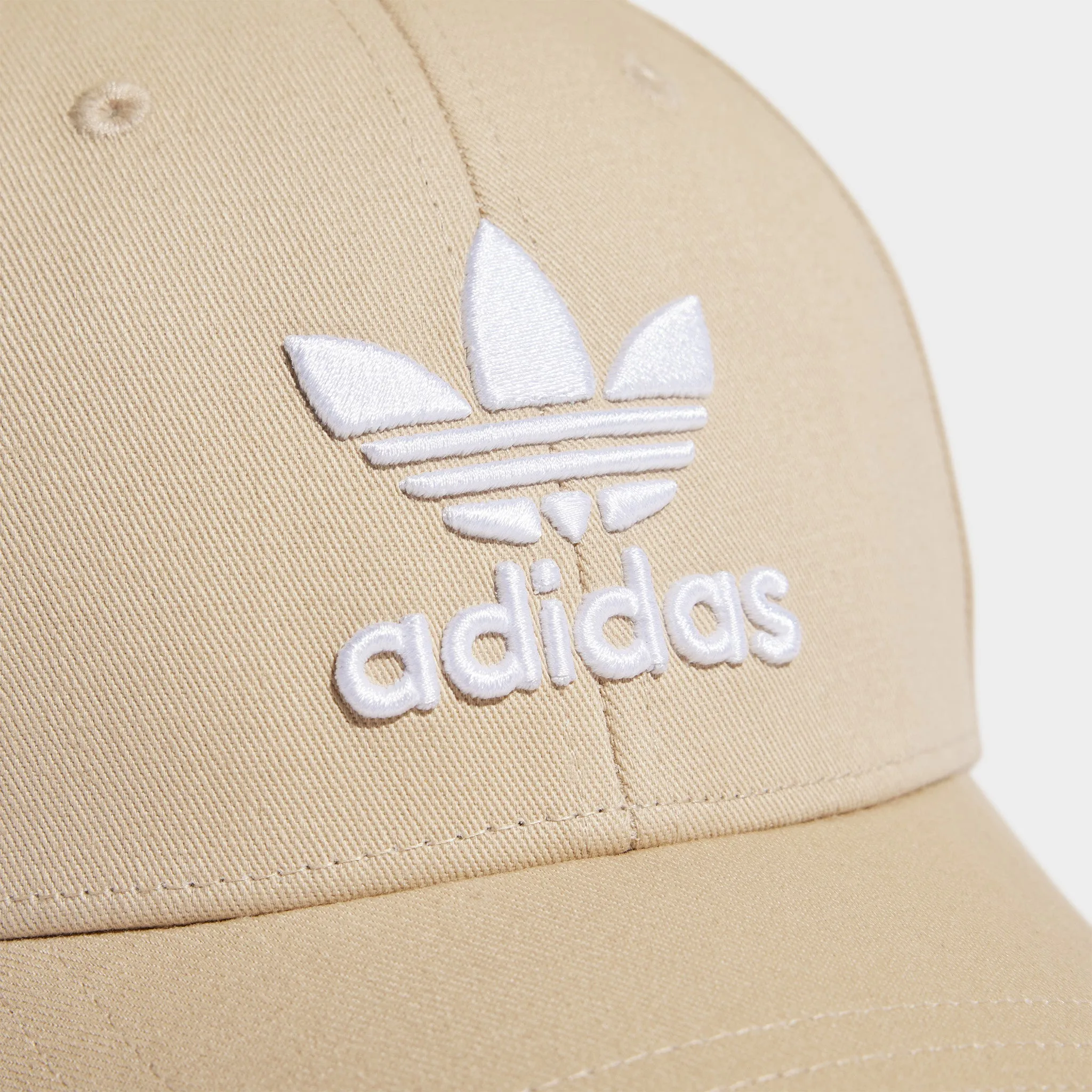 adidas Originals Trefoil Baseball Cap / Magic Beige