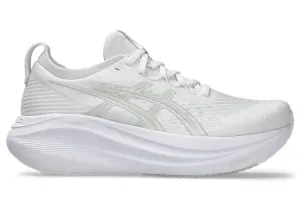 ASICS Nimbus 27 (White/Glacier Grey) - Women's