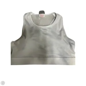 Athletic Bra By Fabletics In Grey, Size: 1x