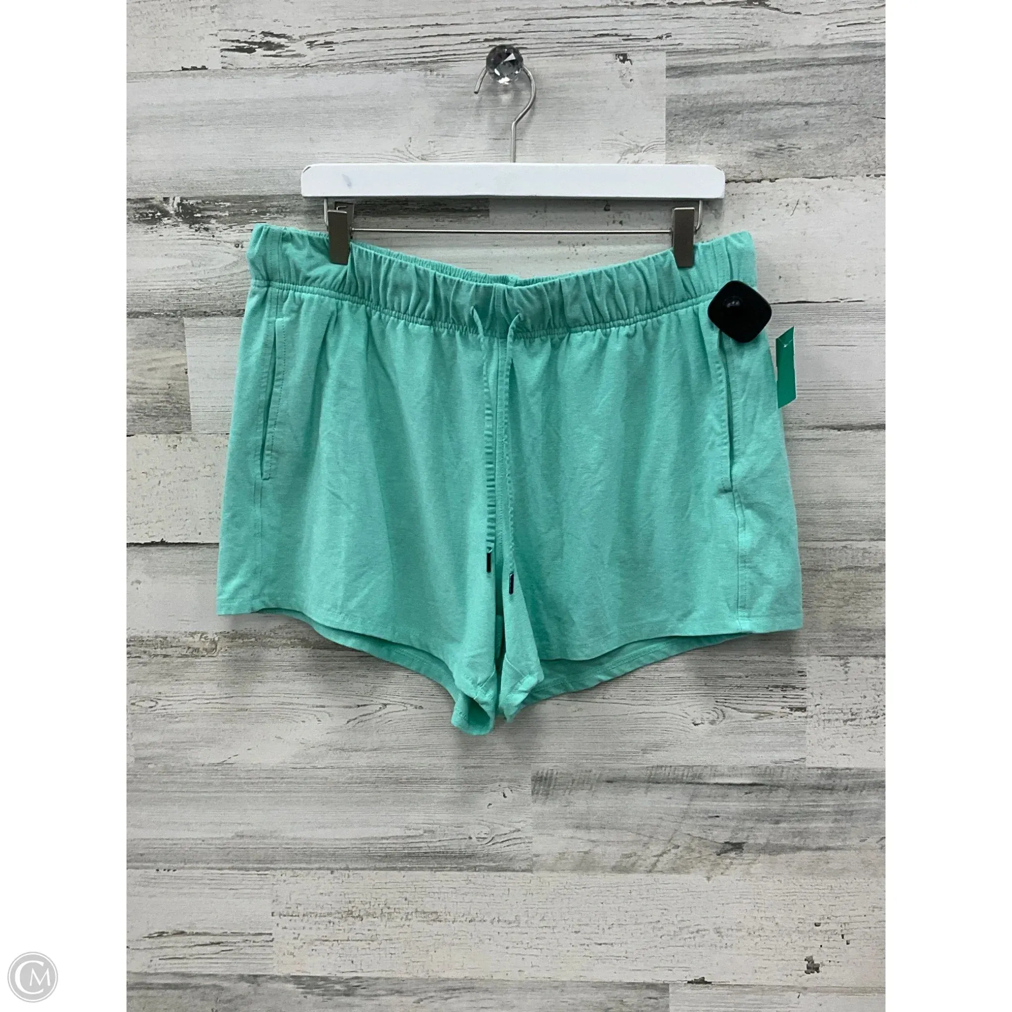 Athletic Shorts By Athletic Works In Green, Size: Xl