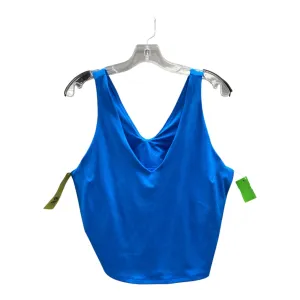 Athletic Tank Top By All In Motion In Blue, Size:2X