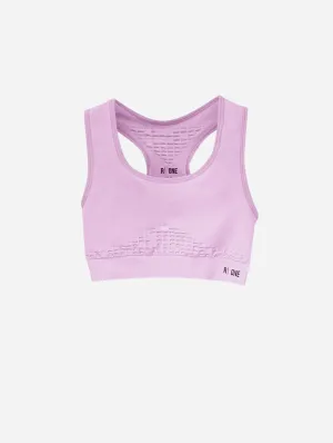 B-Confident Q-NOVA® Regenerated Material Nylon Sports Bra | Petal