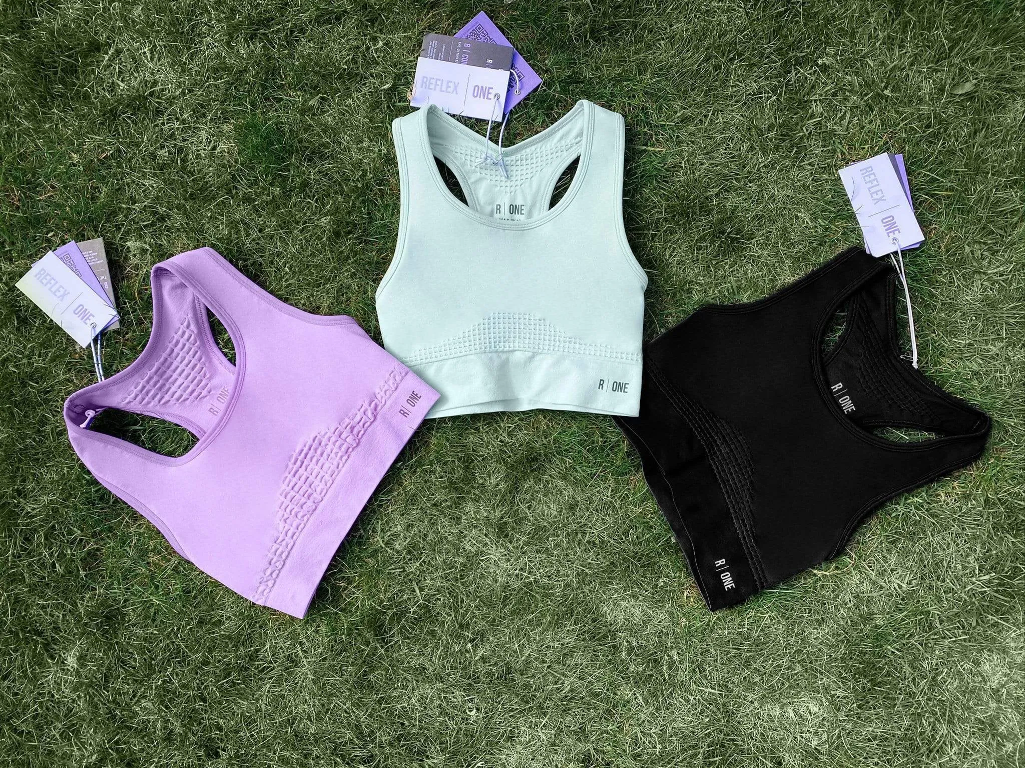 B-Confident Q-NOVA® Regenerated Material Nylon Sports Bra | Petal