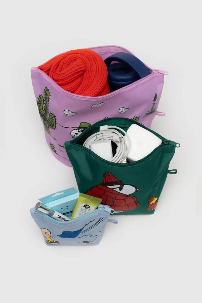 BAGGU Go Pouch Peanuts Set