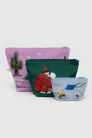 BAGGU Go Pouch Peanuts Set