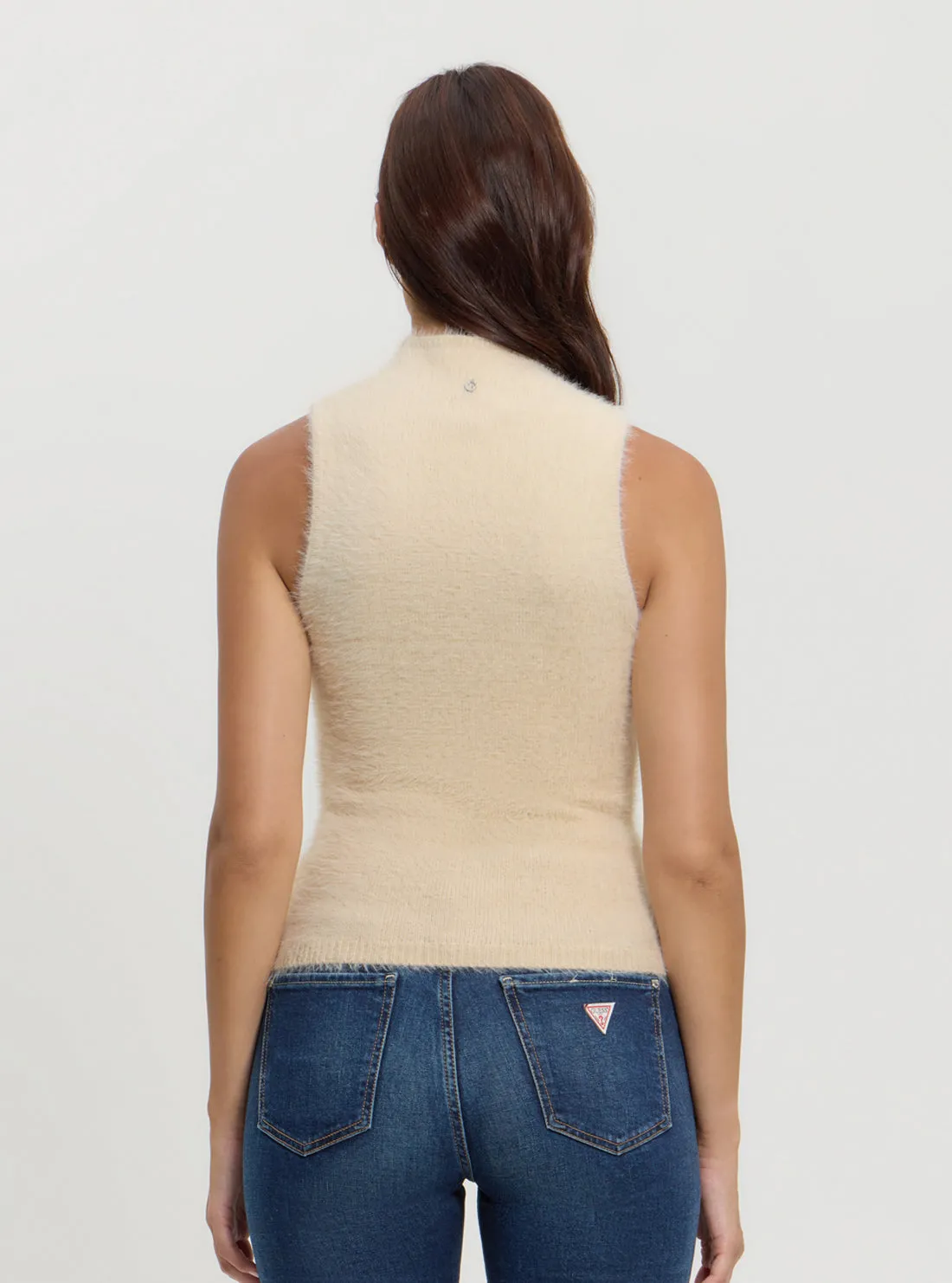 Beige Ashley Funnel Top