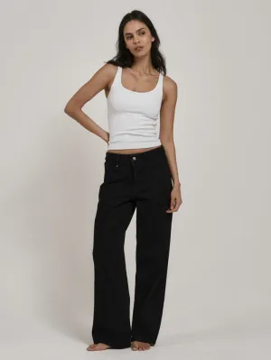 Billie Low Rise Baggy Jean - Black Rinse