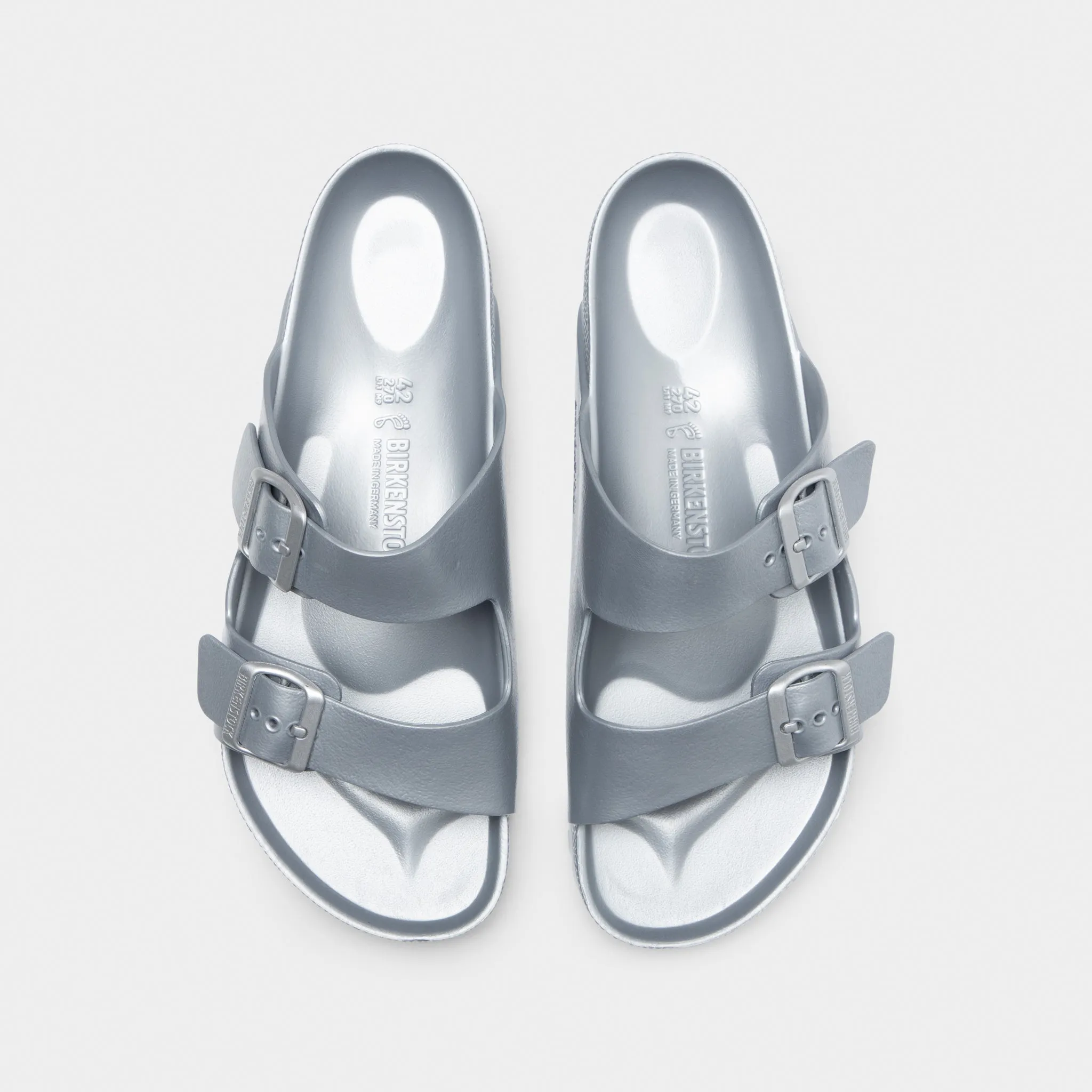 Birkenstock Arizona EVA / Metallic Silver