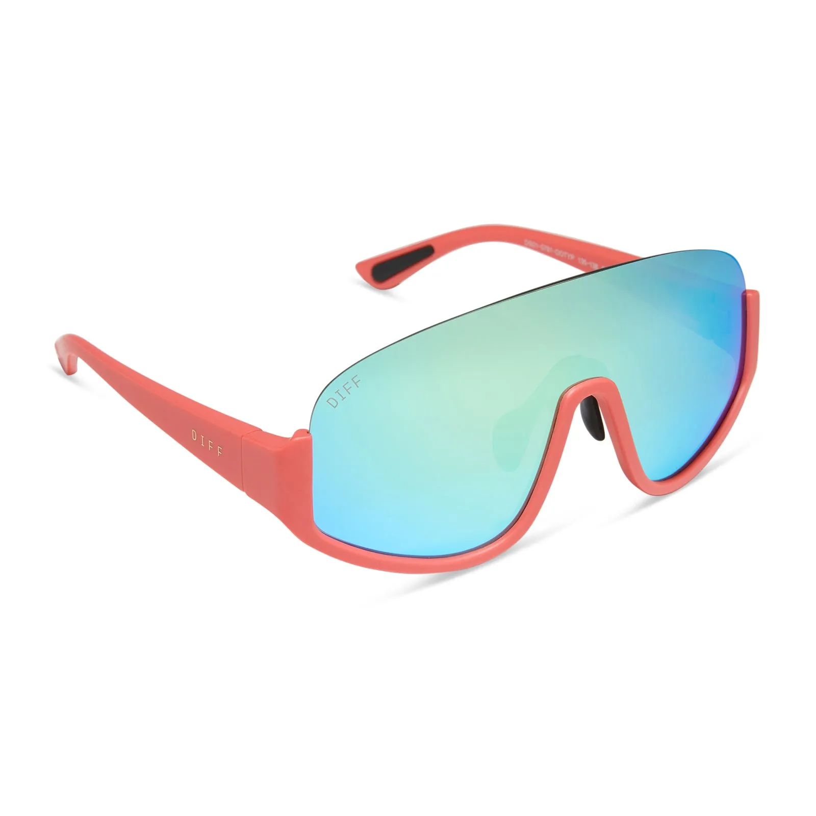 BLAZER - CORAL   TURQUOISE ICE MIRROR   POLARIZED SUNGLASSES