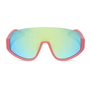 BLAZER - CORAL   TURQUOISE ICE MIRROR   POLARIZED SUNGLASSES