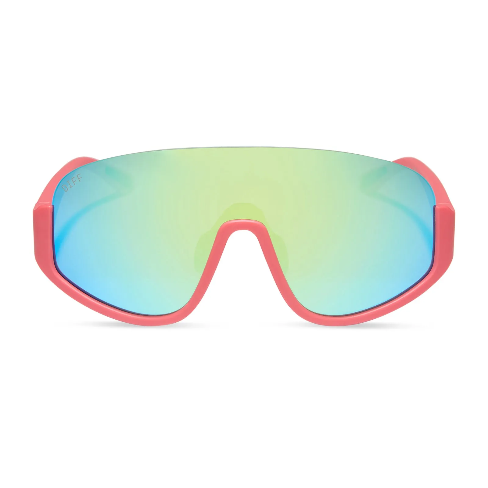 BLAZER - CORAL   TURQUOISE ICE MIRROR   POLARIZED SUNGLASSES