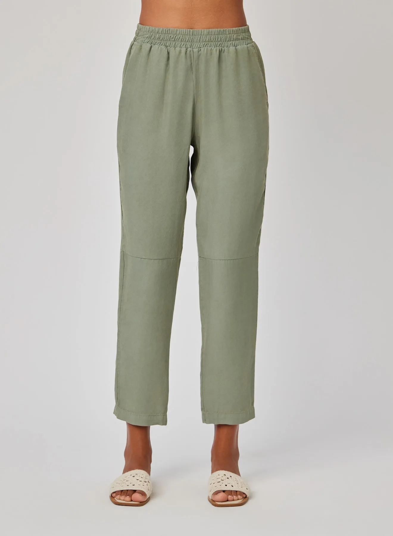 Camille Track Pant - Clean Sage