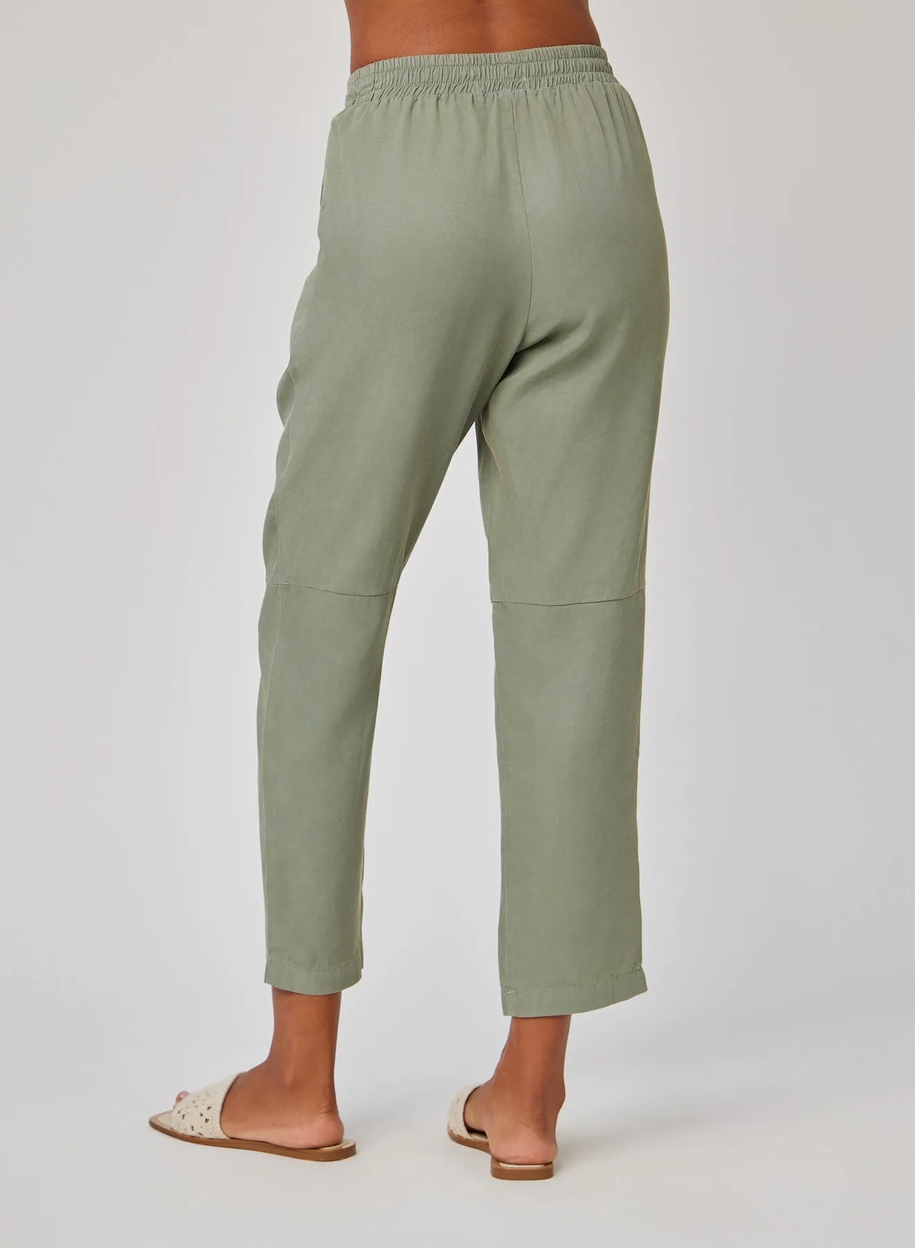 Camille Track Pant - Clean Sage