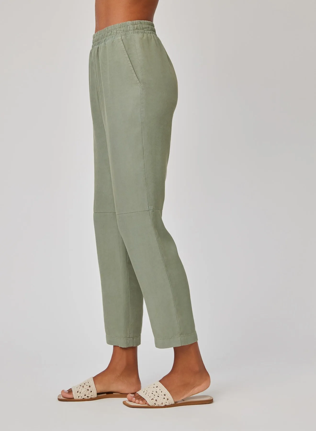Camille Track Pant - Clean Sage