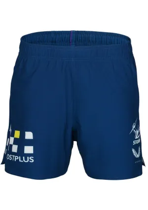 Castore Mens Training Shorts Melbourne Storm Navy