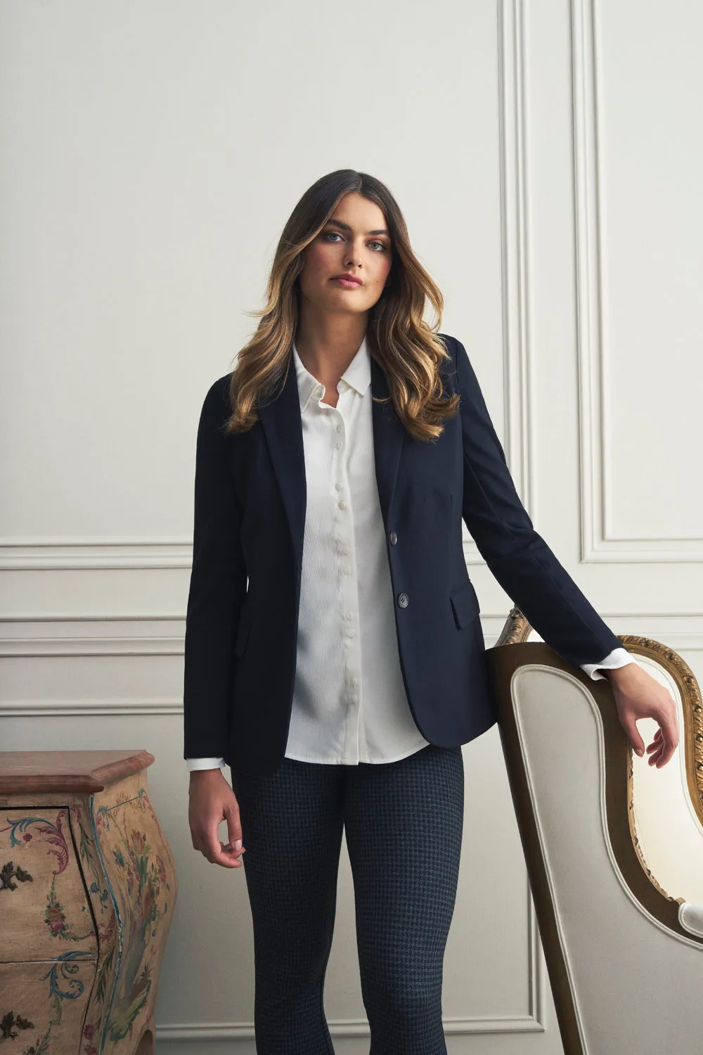 Classic Ponte Blazer - Black