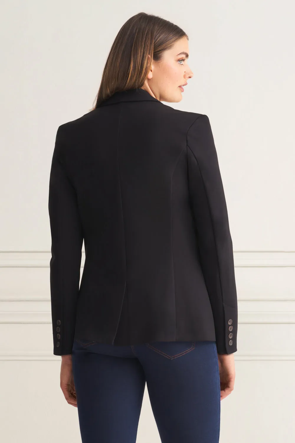 Classic Ponte Blazer - Black