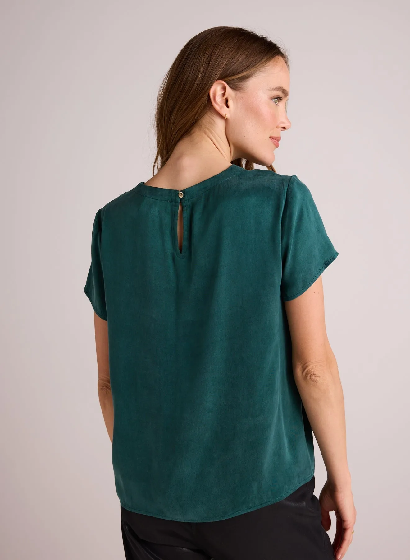 Crew Neck Tee - Hunter Pine