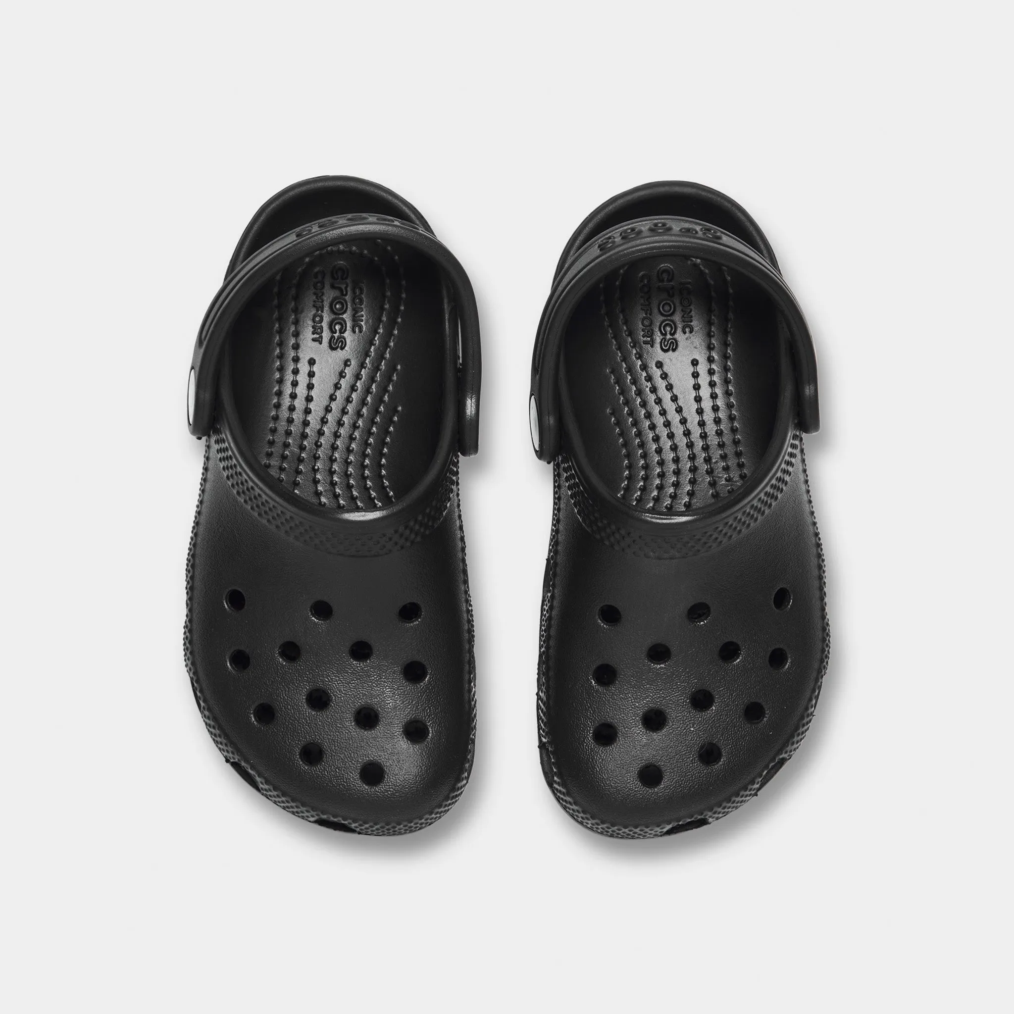 Crocs Toddler's Classic Clogs / Black