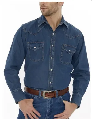 Ely & Walker Classic Denim Western Shirt 15202950-75