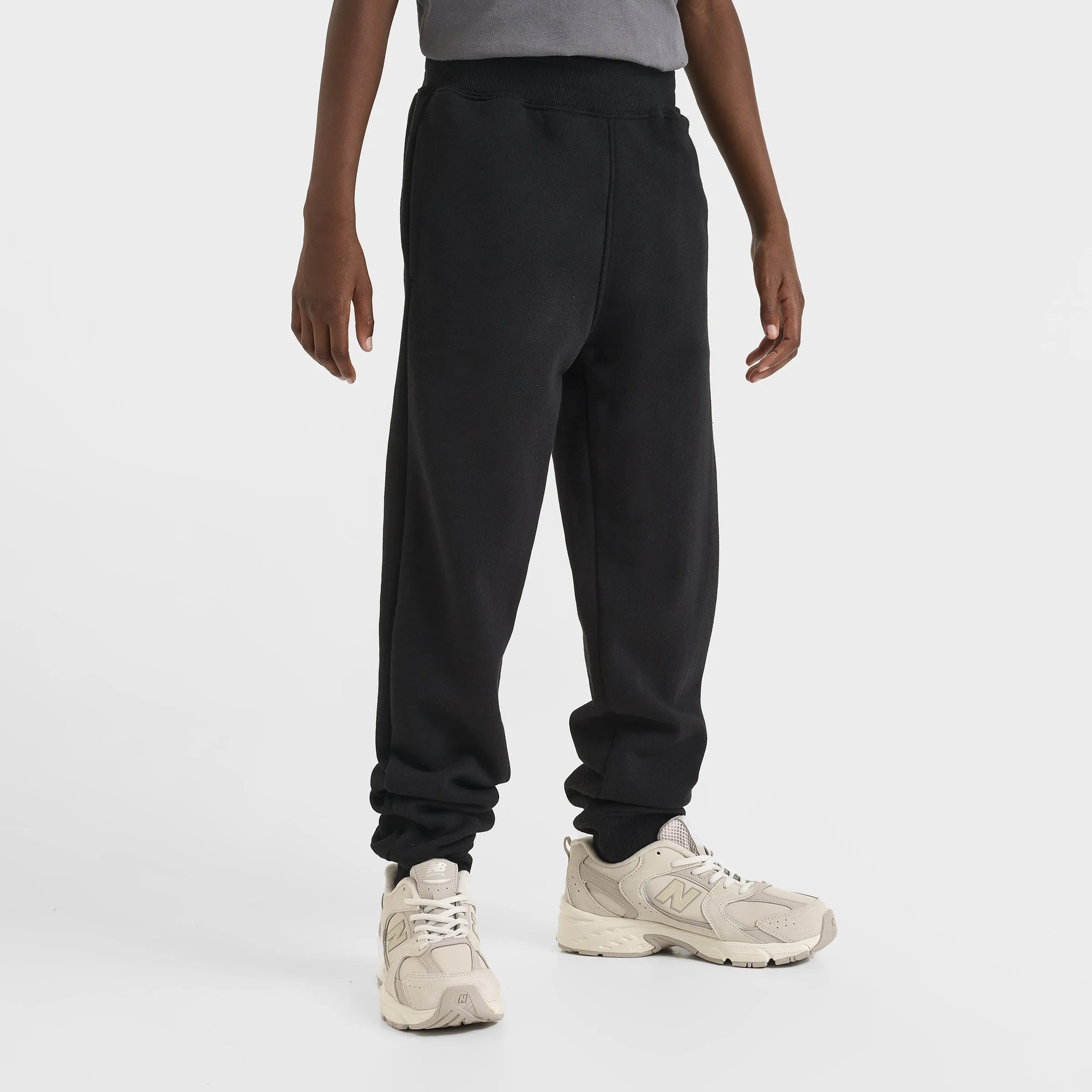 New Balance Junior Boys' Small Logo Joggers / Black