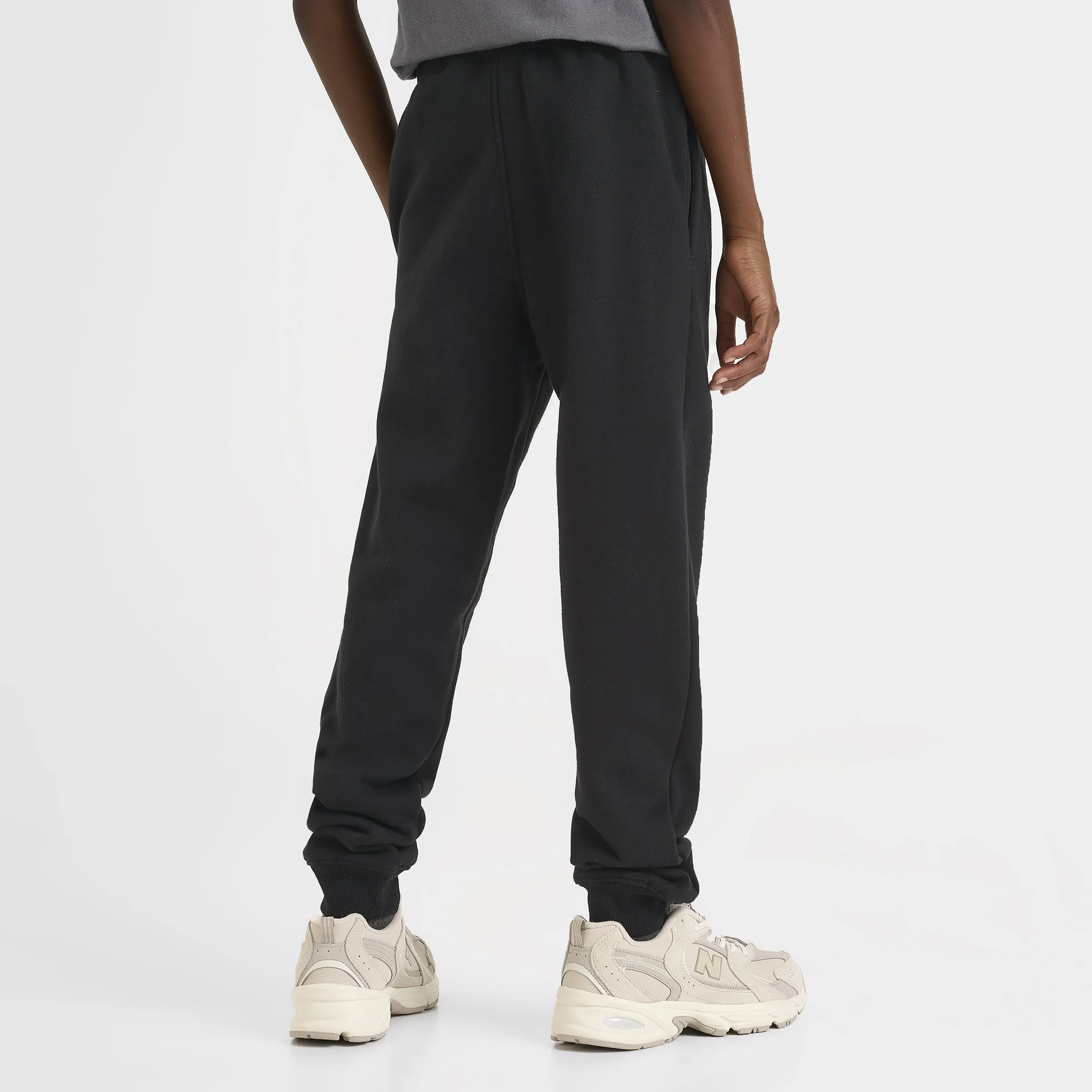 New Balance Junior Boys' Small Logo Joggers / Black
