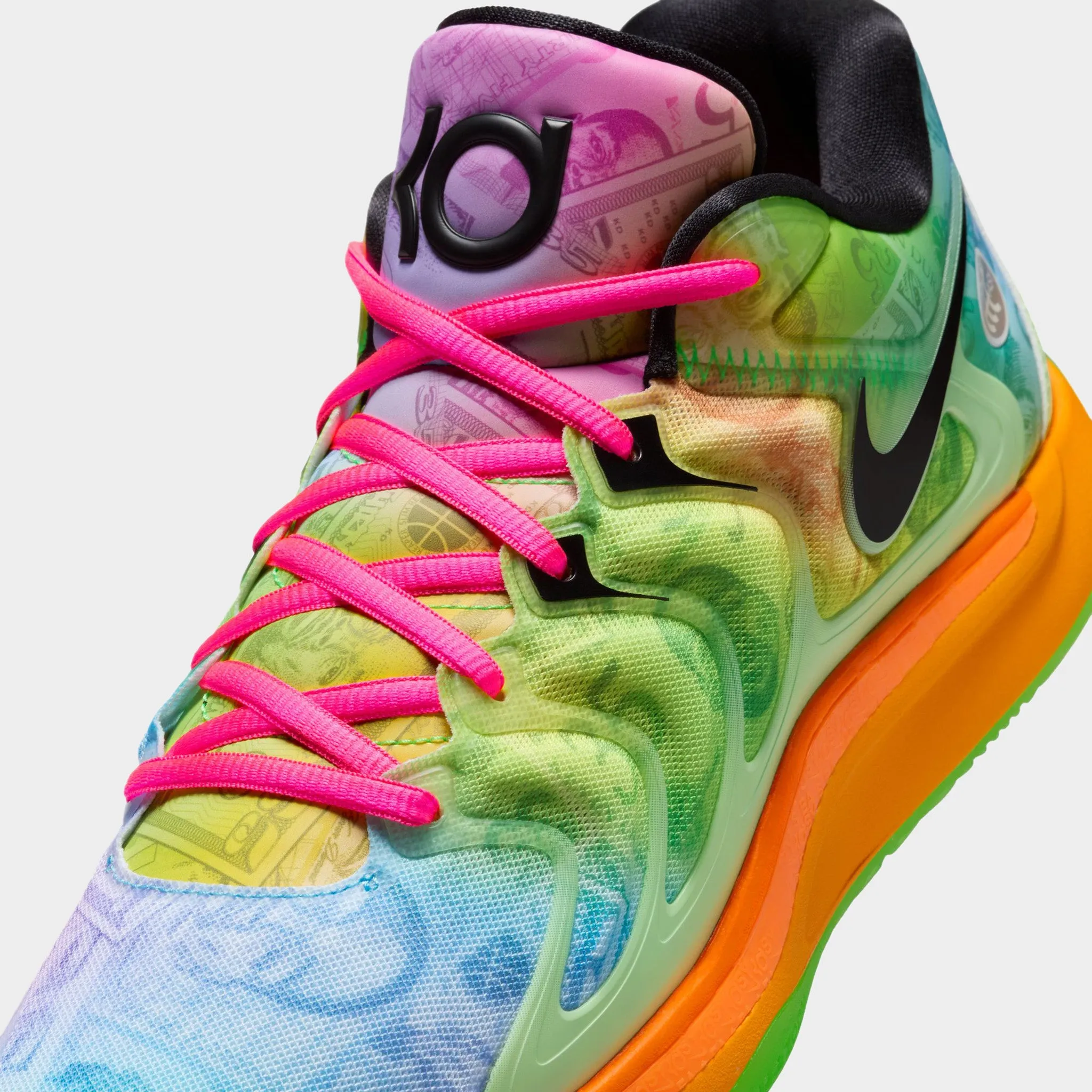 Nike KD17 Barely Volt / Baltic Blue - Hyper Pink
