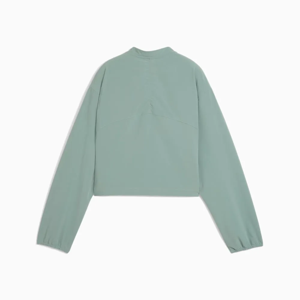 PUMA WOMEN'S MOVE FASHION GREEN JACKET