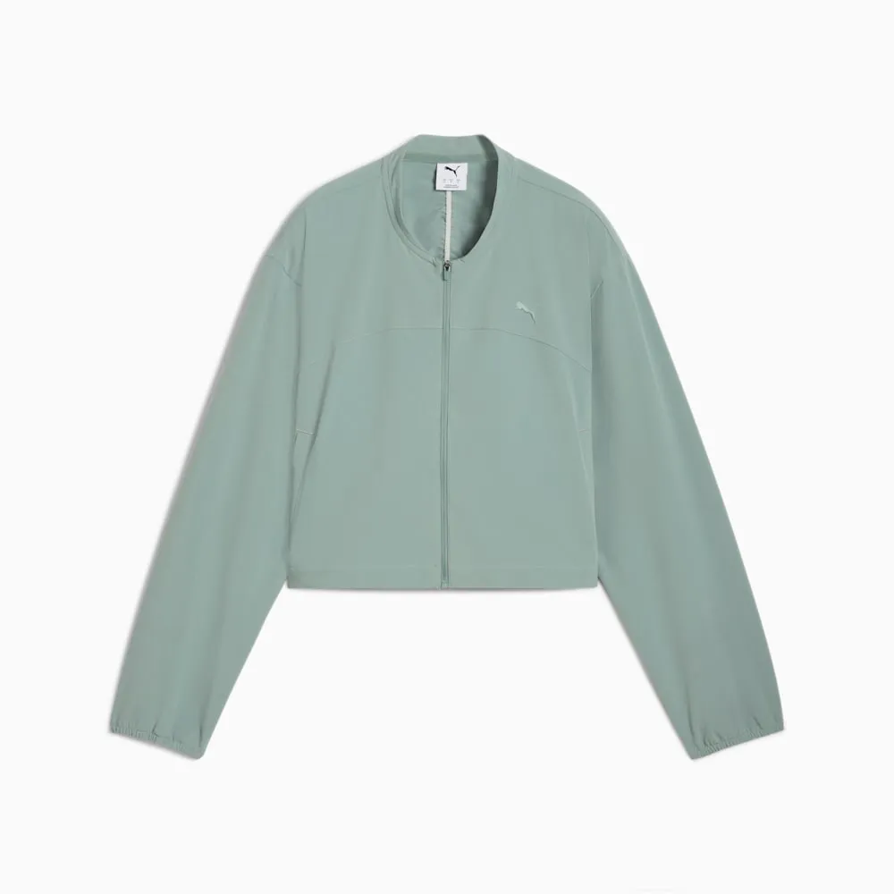 PUMA WOMEN'S MOVE FASHION GREEN JACKET