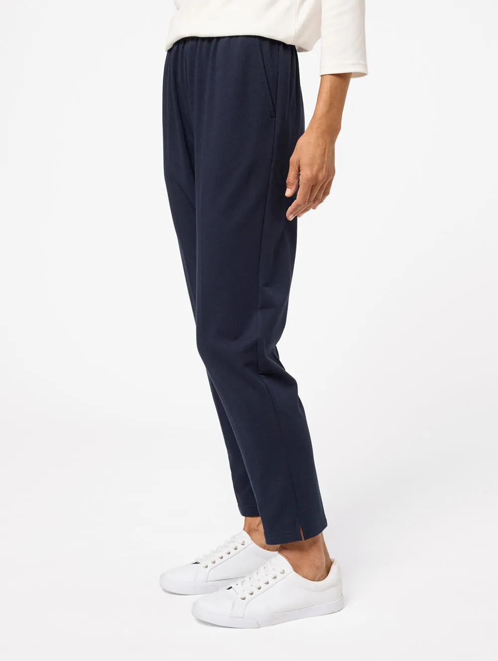 Raw Spun Cotton Short Length Pant