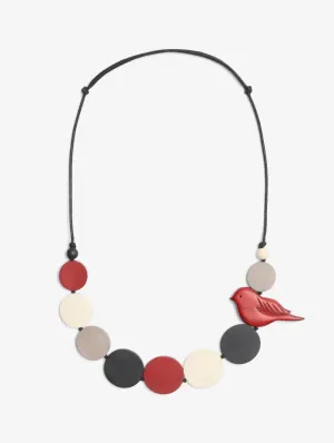 Red Bird Necklace