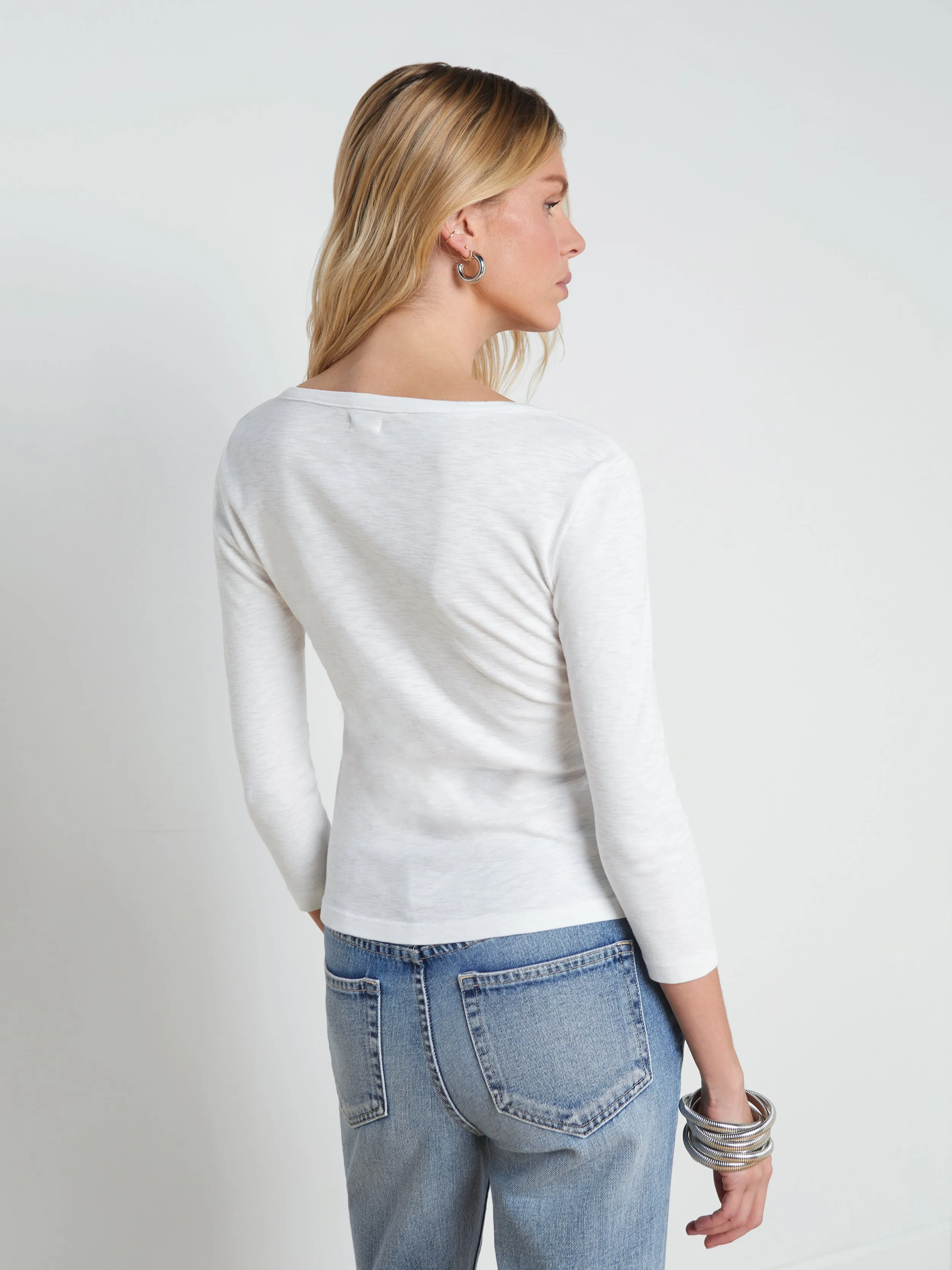 Rowena Cotton Henley