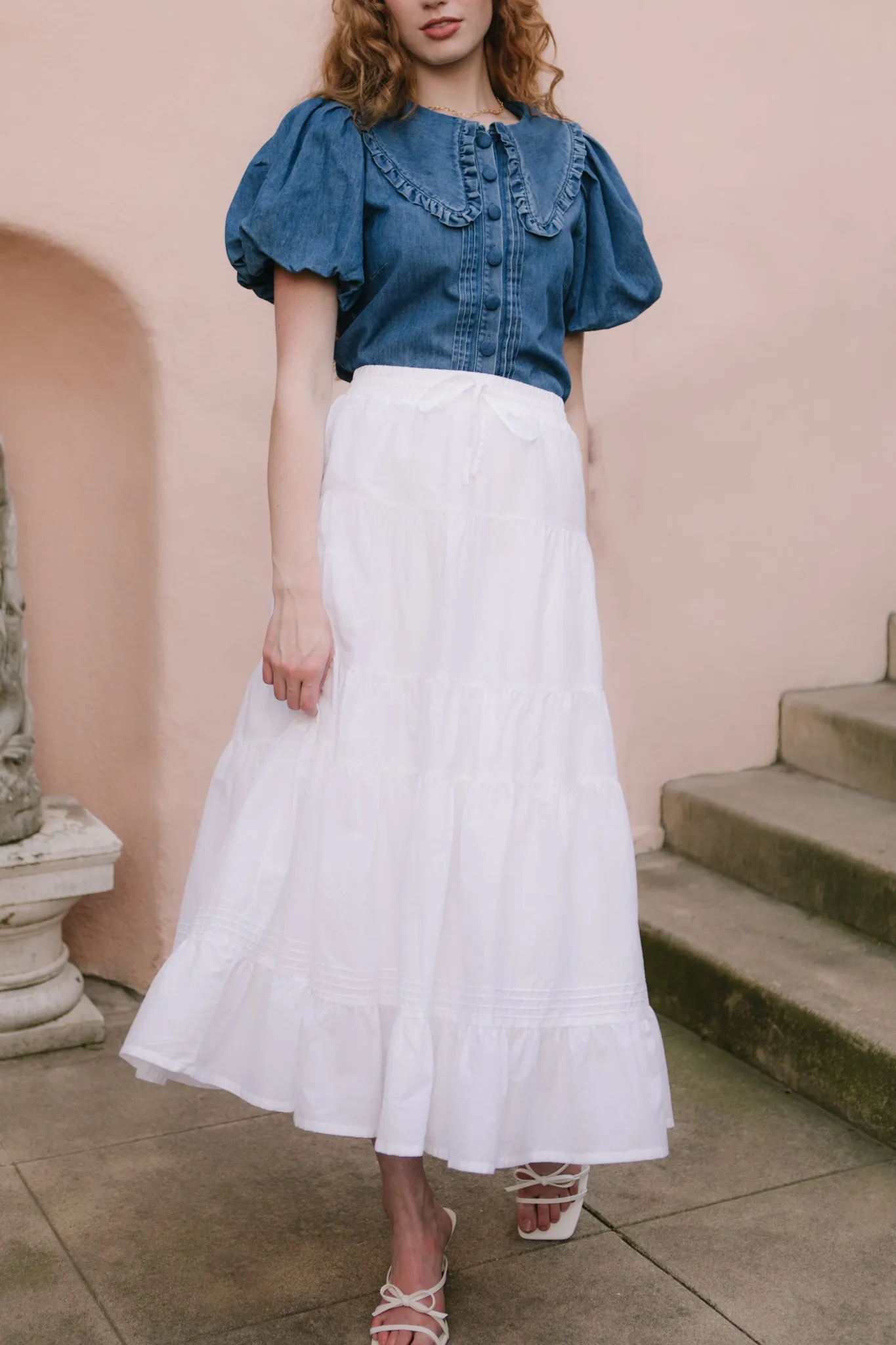 Sansa Skirt in White