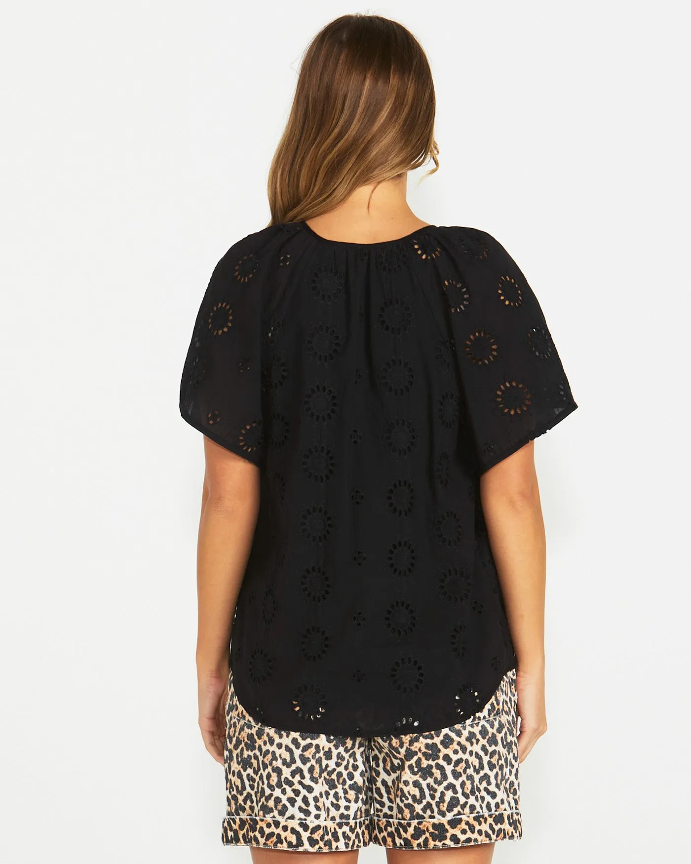 Sass Kirby Top Black