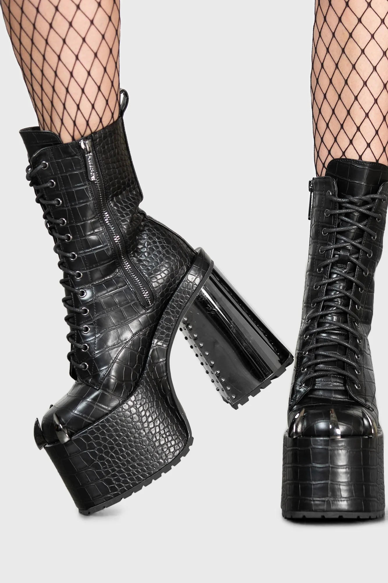 So Icy Platform Boots