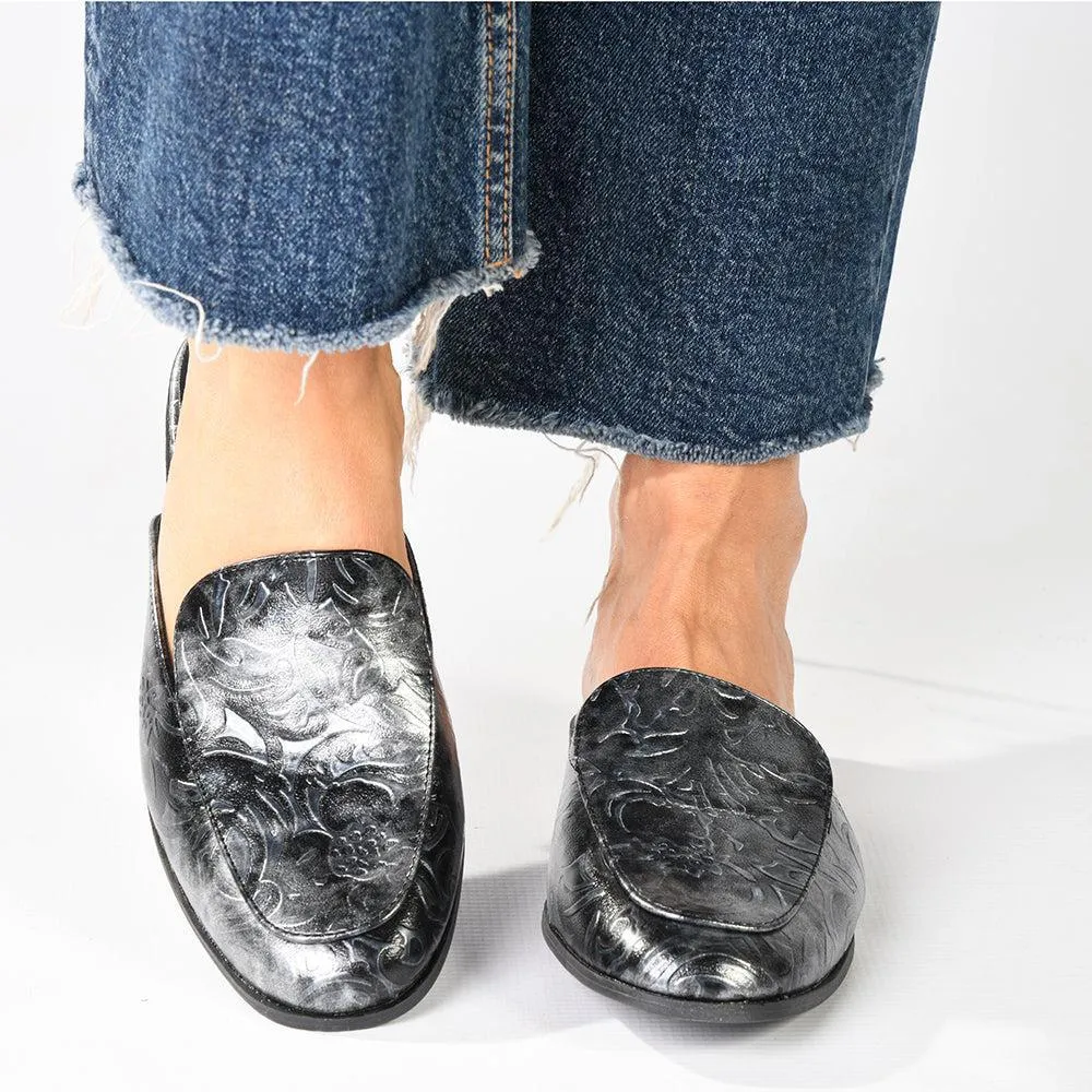 Soft Style By Hush Puppy Rodriga Mule Sandal - Pewter