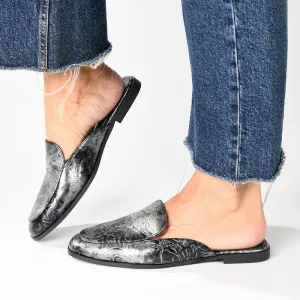 Soft Style By Hush Puppy Rodriga Mule Sandal - Pewter