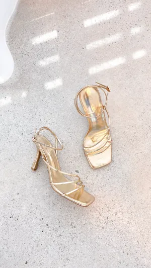 Sylvia Heel - Gold Metallic