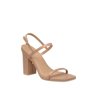 The Miranda - Latte Leather 4 Block