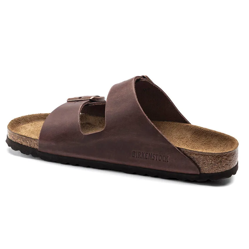 Unisex Arizona Soft Footbed Oiled Leather Habana Regular/Wide