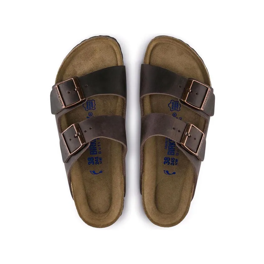 Unisex Arizona Soft Footbed Oiled Leather Habana Regular/Wide