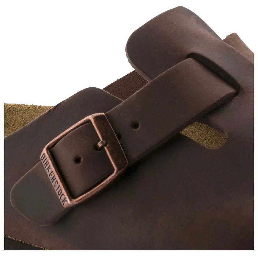Unisex Boston Soft Footbed Oiled Leather Habana Medium/Narrow
