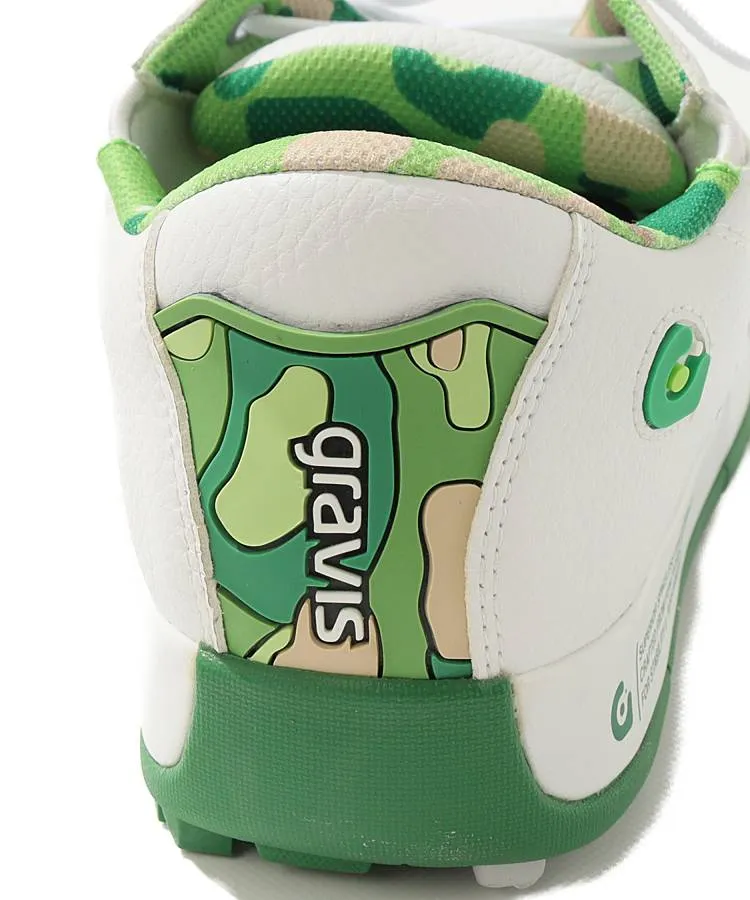 Unisex Gravis Lace Hook Golf Shoes White