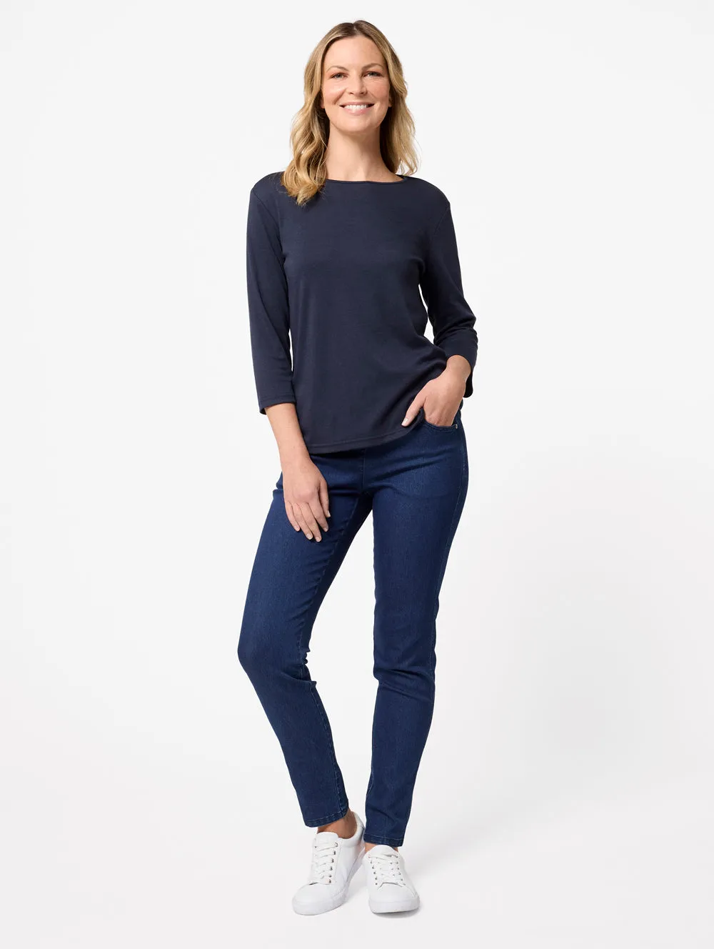 Winterlock 3/4 Sleeve Top